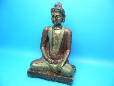 Buddha Kunstharz 58cm sitzend